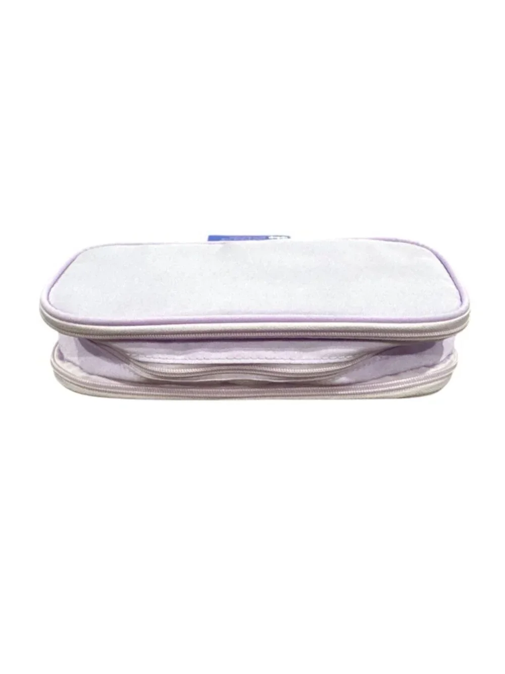 UP&UP Triple Zip Multicompartment Pencil Case Pouch Purple